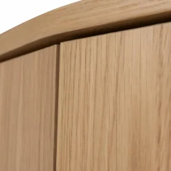 Outlet WOOOD Zuma hoge kast 67 cm eiken transparant