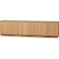 Best WOOOD Zuma tv meubel 200 cm eiken transparant